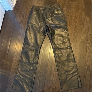 Women's Black Straight Leg Pants